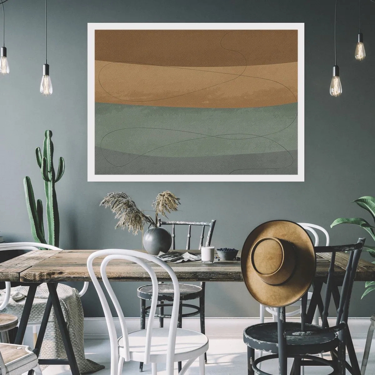 Pôster - Composição horizontal - 100x70 cm