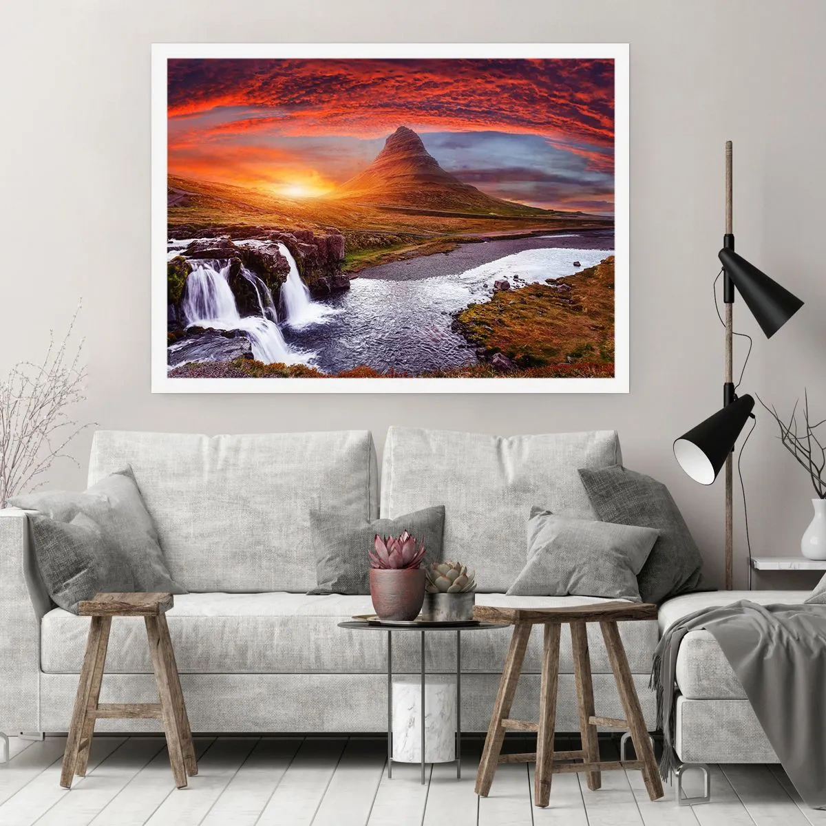 Pôster - A vista da Terra Média - 70x50 cm