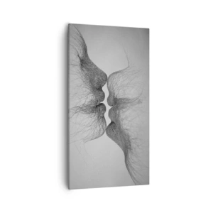 Quadro em tela - O beijo do vento - 55x100 cm