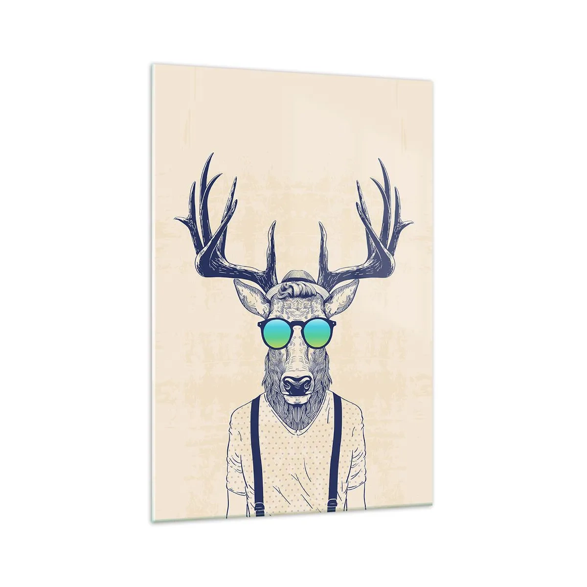 Quadro em vidro - E quem esperavas? - 70x100 cm