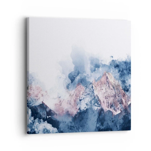 Quadro em tela - Estes são os verdadeiros picos! - 40x40 cm