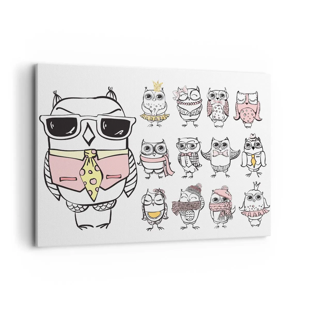 Quadro em tela - Tantas funções a desempenhar - 100x70 cm