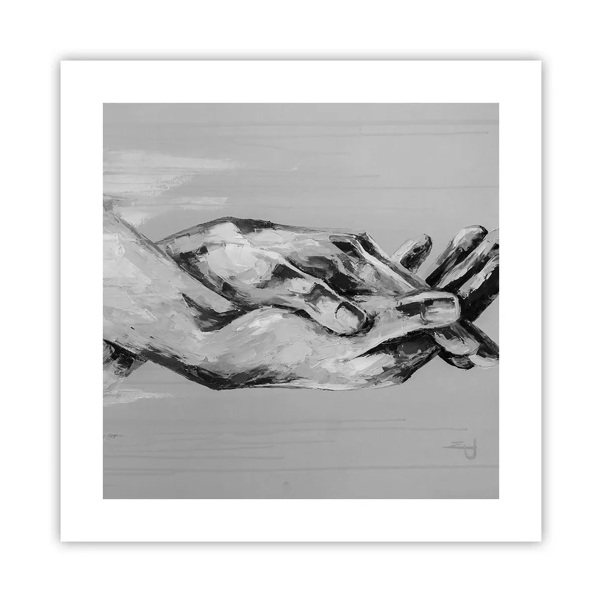 Pôster - Início... - 40x40 cm