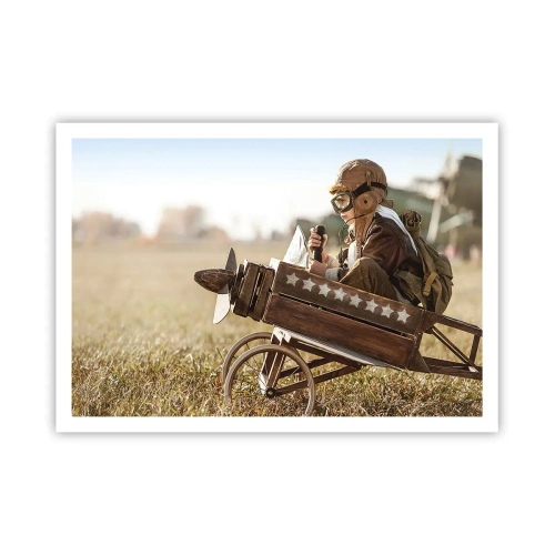 Pôster - O início rumo a um sonho - 100x70 cm