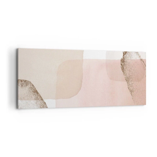 Quadro em tela - Olhar através da cor - 100x40 cm