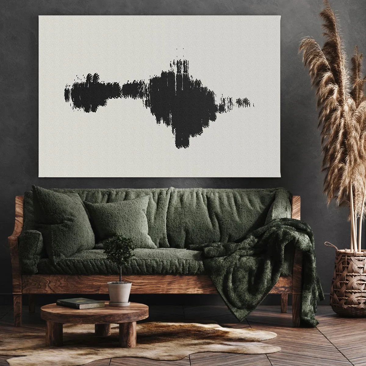 Quadro em tela - Vibrações da imaginação - 100x70 cm