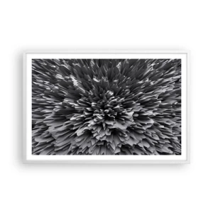 Pôster em moldura branca - Não pode ficar mais difícil do que isso - 91x61 cm