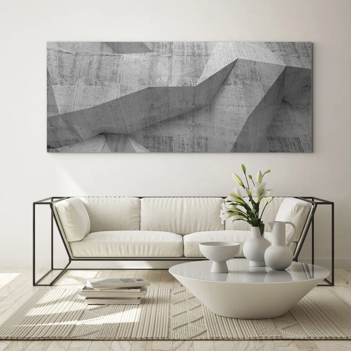 Quadro em vidro - Um verdadeiro desafio - 120x50 cm