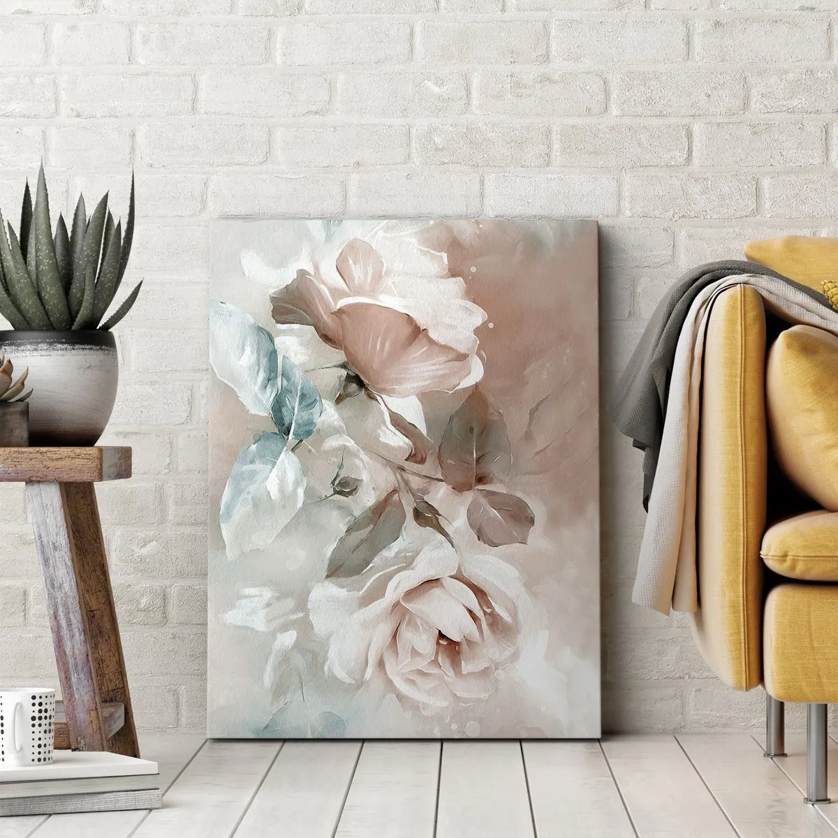 Quadro em tela - O espírito do romantismo - 55x100 cm