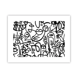 Pôster - Rostos e miragens - 40x30 cm