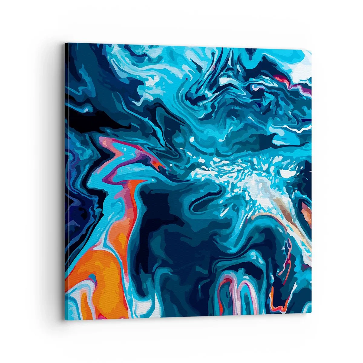 Quadro em tela - Viagem ao centro do céu - 70x70 cm