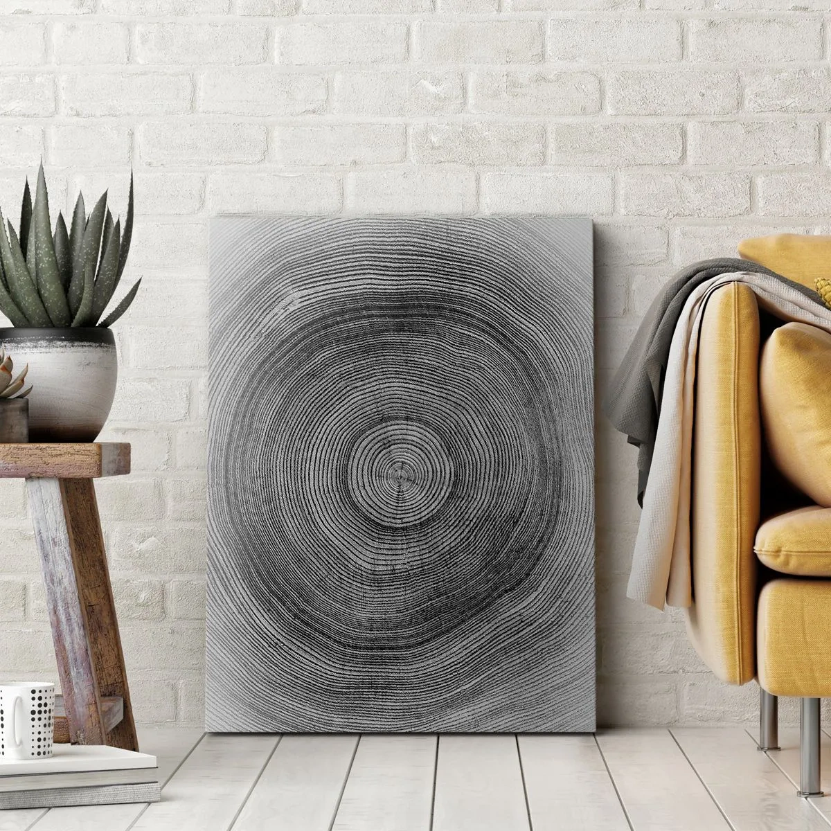 Quadro em tela - Sinal dos tempos - 50x70 cm
