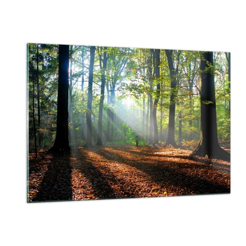 Quadro em vidro - Luzes e sombras - 120x80 cm