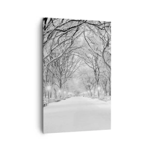 Quadro em tela - Quatro estações - inverno - 80x120 cm