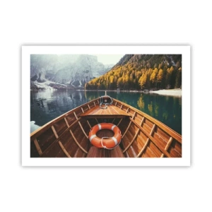 Pôster - Excursão na montanha - 70x50 cm