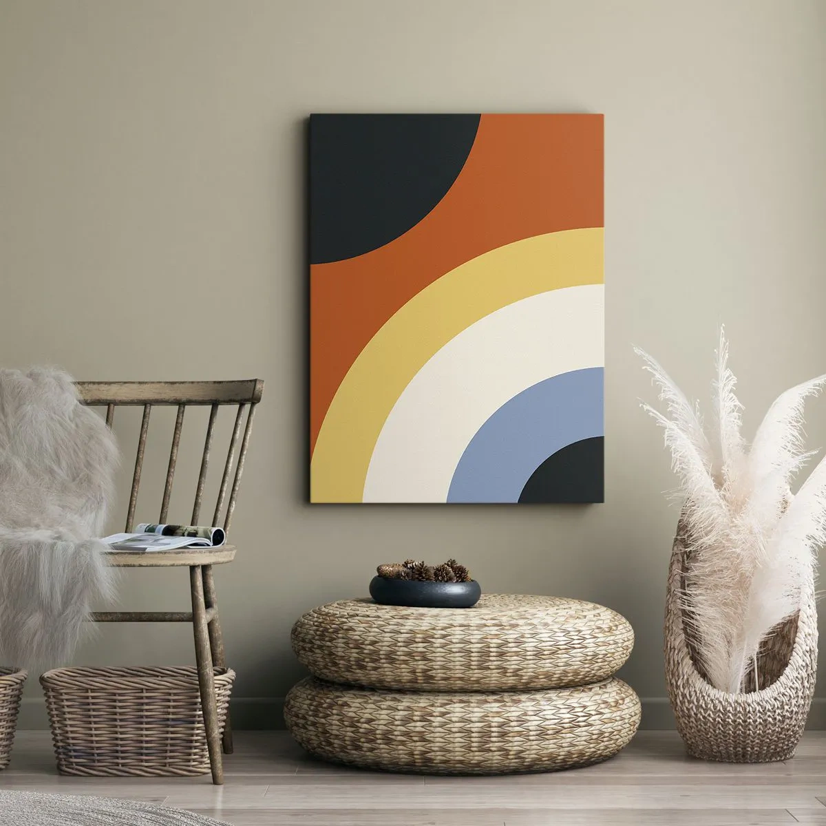Quadro em tela - Um para o outro - 45x80 cm