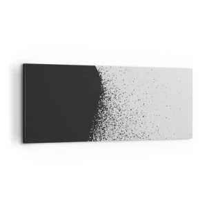 Quadro em tela - Movimento das moléculas - 100x40 cm