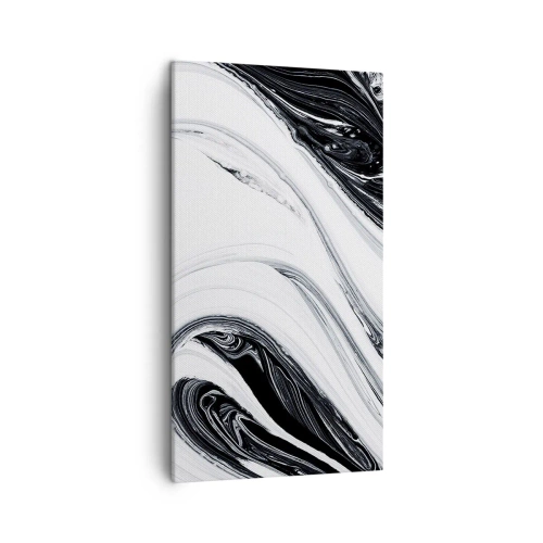 Quadro em tela - Uma combinação de opostos - 45x80 cm