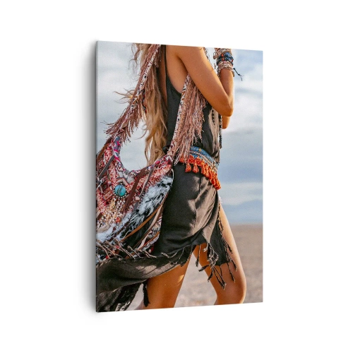 Quadro em tela - Namorada do Xamã - 70x100 cm
