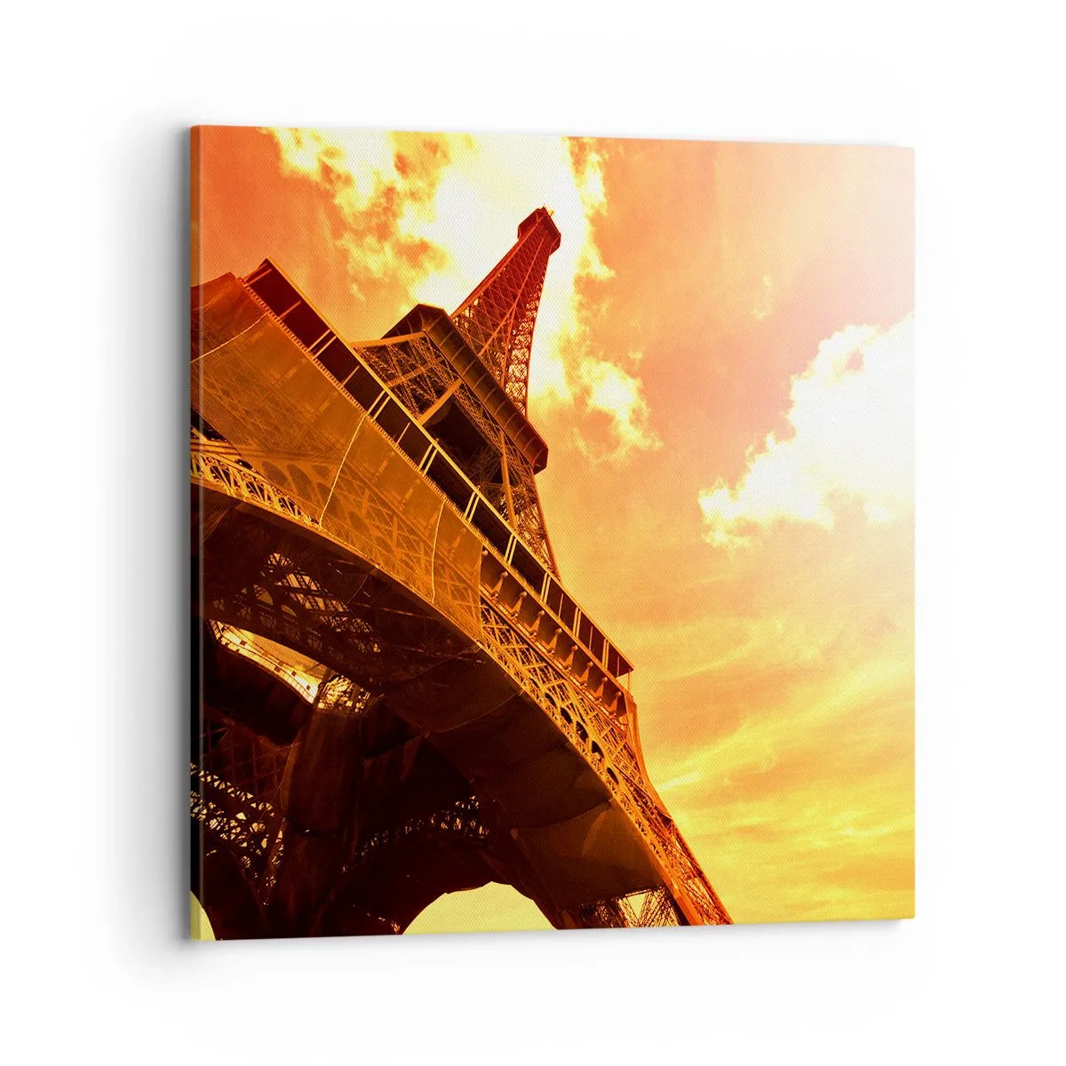 Quadro em tela - Monumental, dourada pelo sol - 70x70 cm