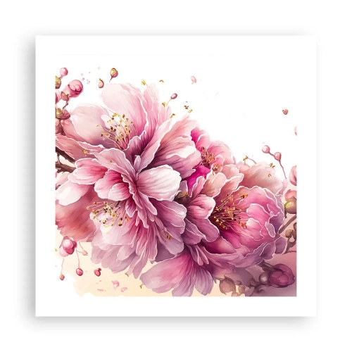 Pôster - Flor de cerejeira - 50x50 cm