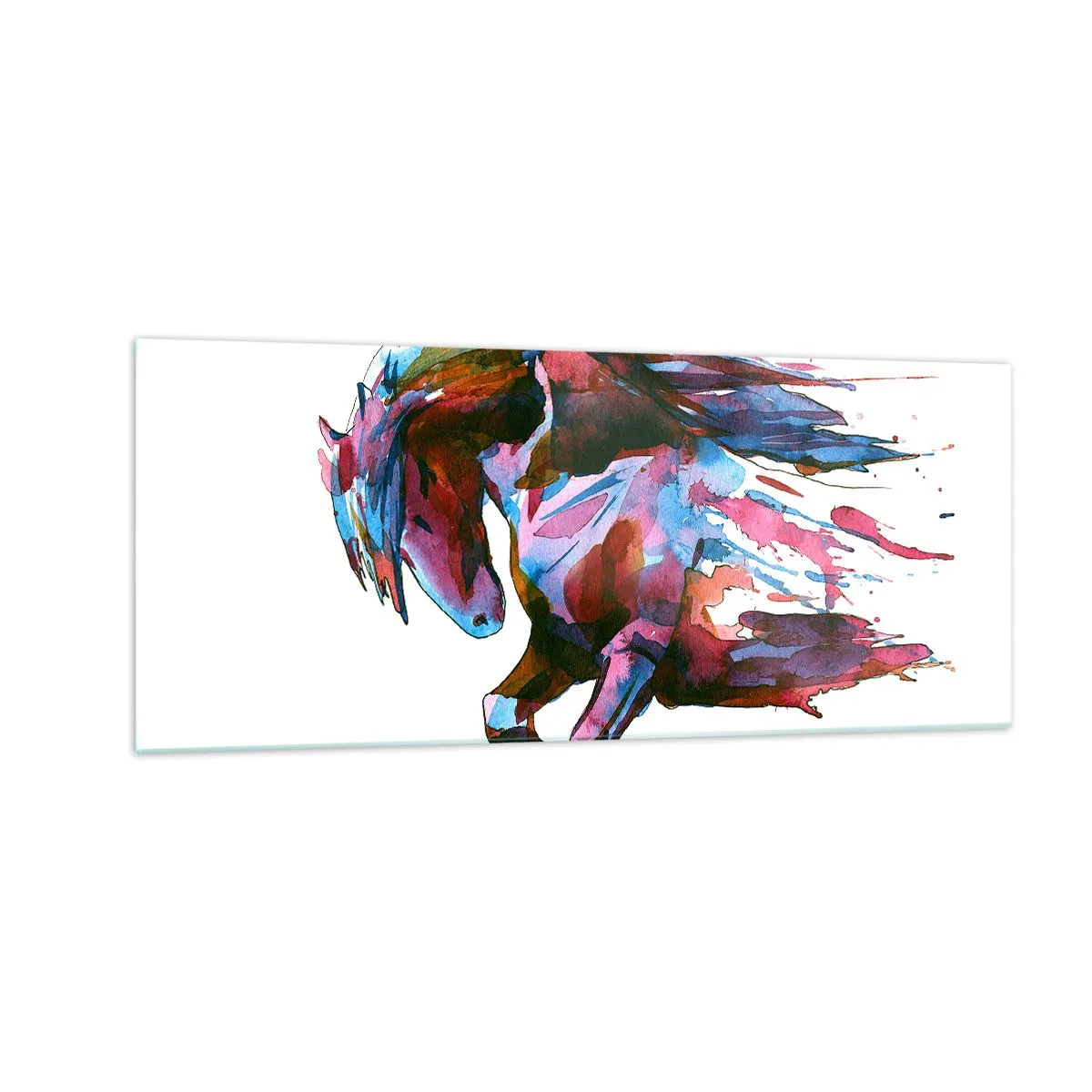 Quadro em vidro - Em êxtase - 100x40 cm