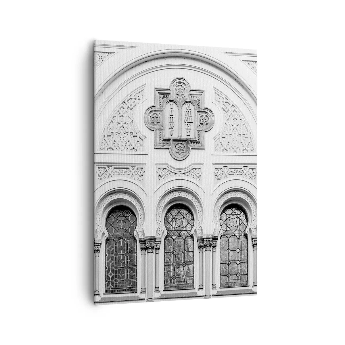 Quadro em tela - Na fronteira das culturas - 70x100 cm