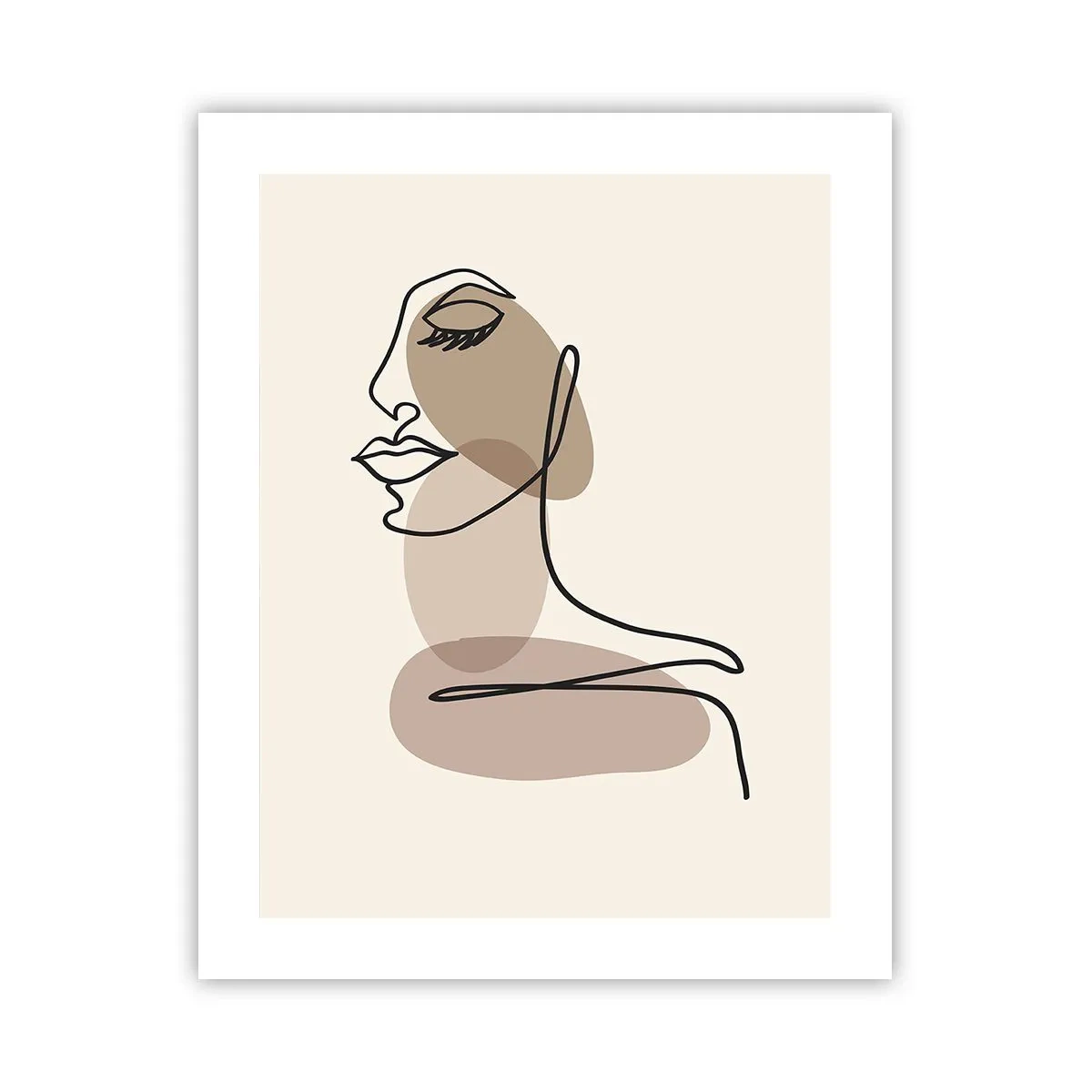 Pôster - Ouvindo-se a si própria - 40x50 cm