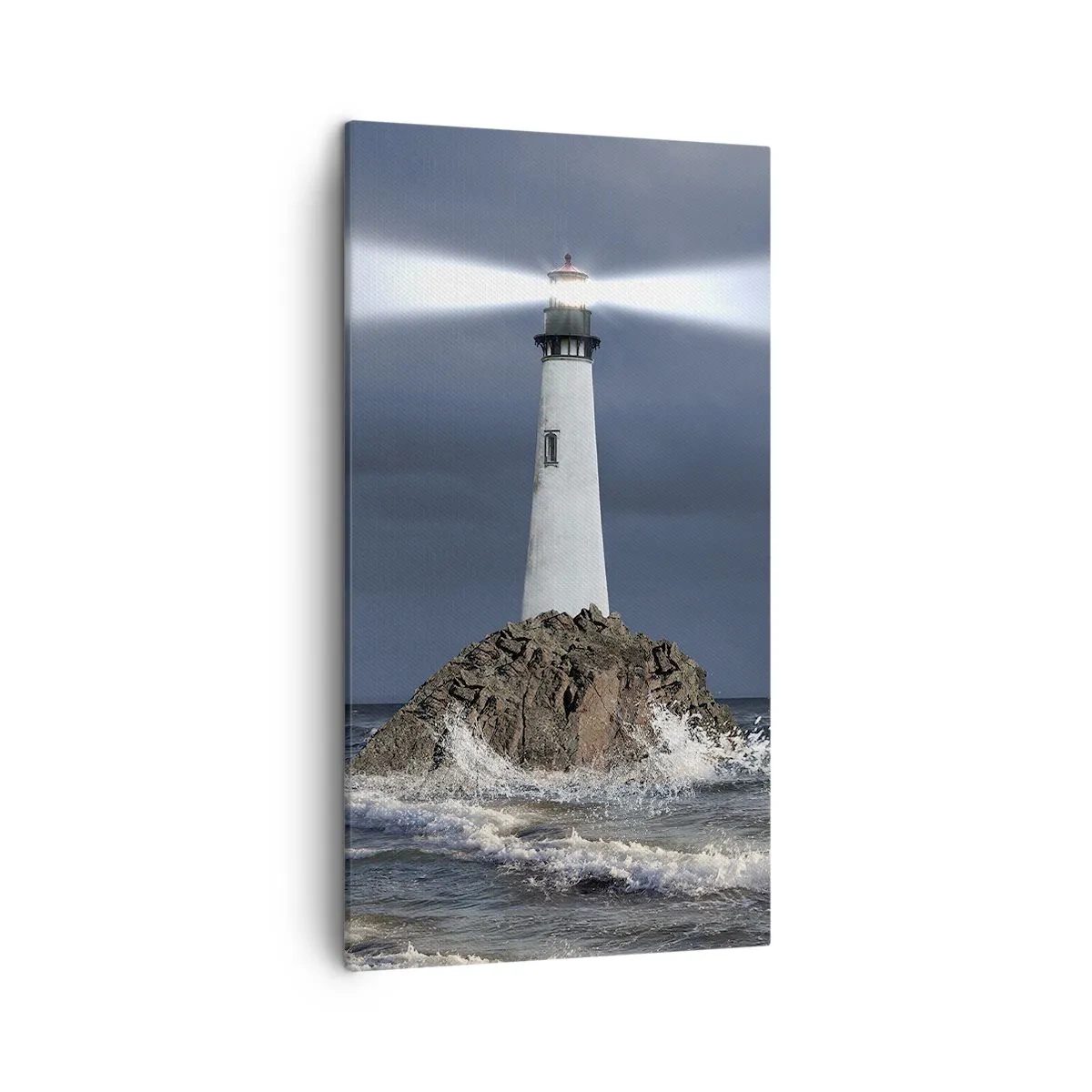 Quadro em tela - Aqui... aqui... aqui! - 45x80 cm