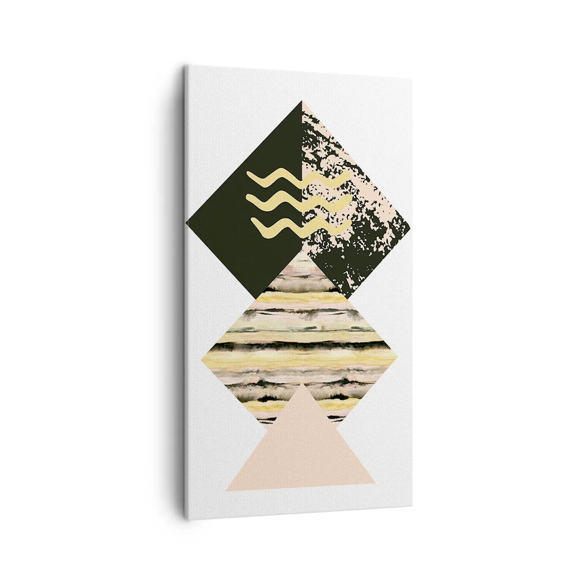 Quadro em tela - Não é tão simples assim - 45x80 cm