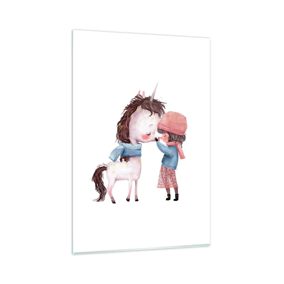 Quadro em vidro - Conto do inverno - 80x120 cm