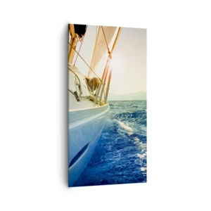 Quadro em tela - Depois da aventura - 65x120 cm