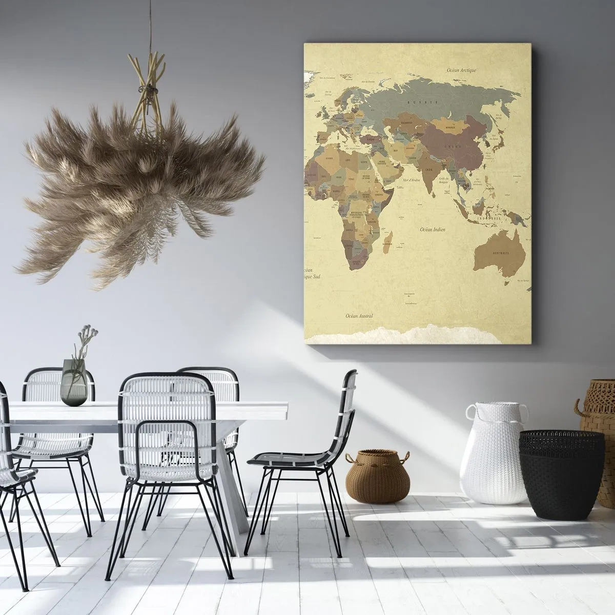 Quadro em tela - Para ti - o mundo todo - 50x70 cm