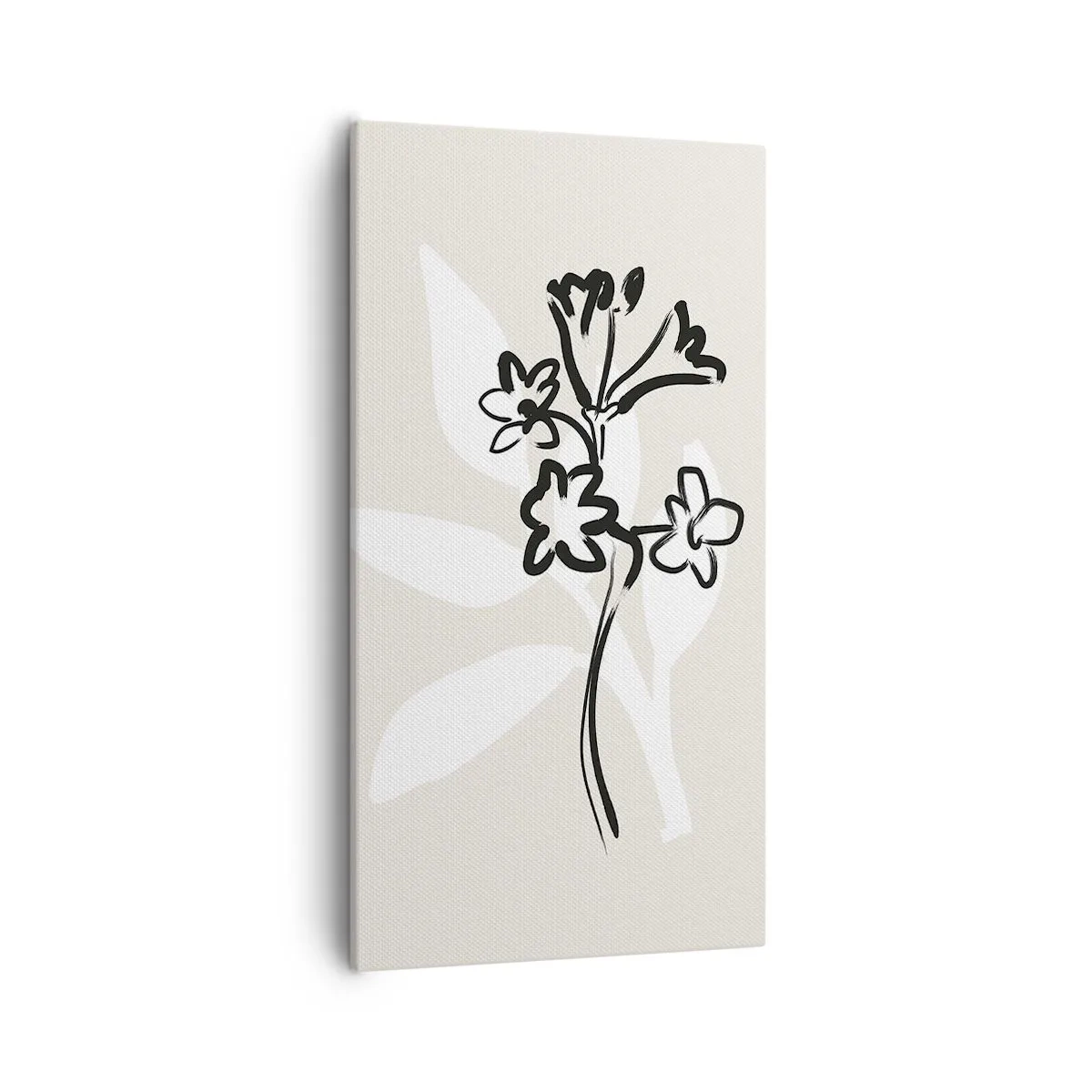 Quadro em tela - Esboço para o herbário - 55x100 cm