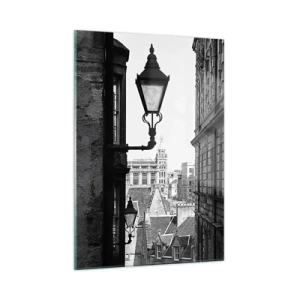 Quadro em vidro - A história de Edimburgo - 50x70 cm