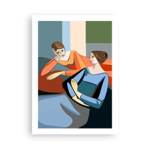 Pôster - Um momento de confiança - 50x70 cm