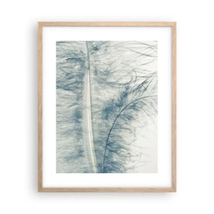 Pôster com moldura de carvalho claro - O sussurro da natureza - 40x50 cm