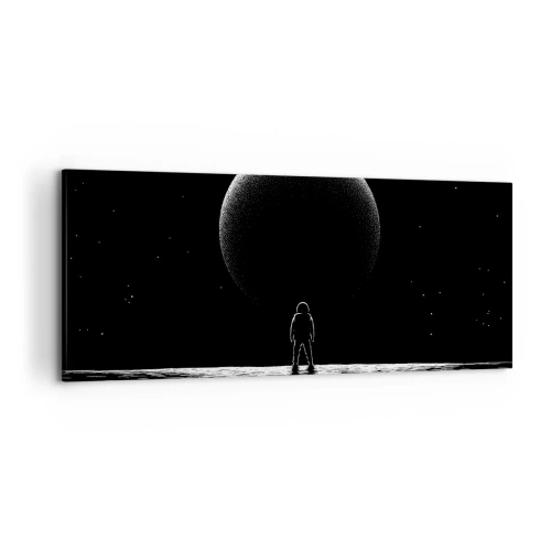 Quadro em tela - Cara a cara - 120x50 cm