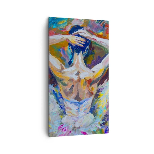 Quadro em tela - Pode ser qualquer coisa - 45x80 cm