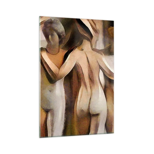 Quadro em vidro - Três Graças 2.0 - 80x120 cm