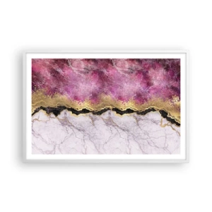 Pôster em moldura branca - Na fronteira - 91x61 cm