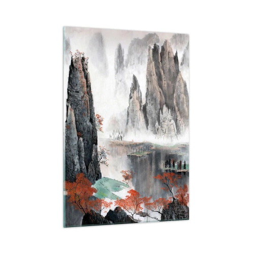 Quadro em vidro - Poderosos guardiões - 50x70 cm