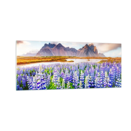 Quadro em vidro - Força e severidade ao lado da suavidade - 100x40 cm