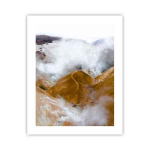 Pôster - A beleza crua da Islândia - 40x50 cm