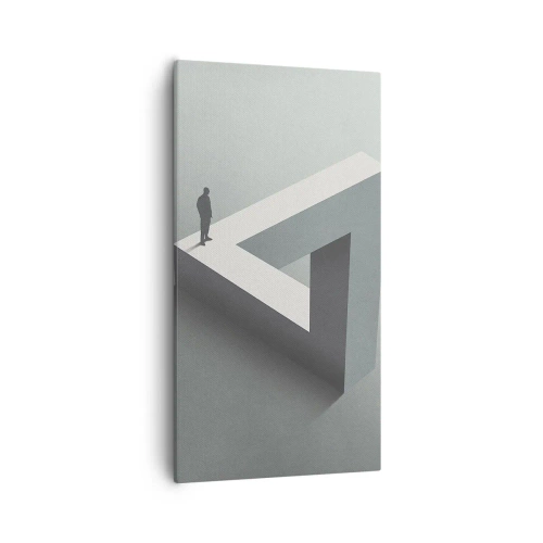 Quadro em tela - Mas é possível - 55x100 cm