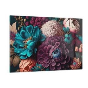 Quadro em vidro - Natureza em abundância - 120x80 cm