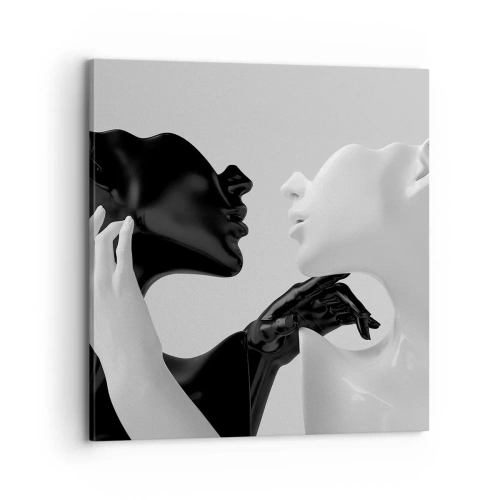 Quadro em tela - Atração – desejo - 70x70 cm