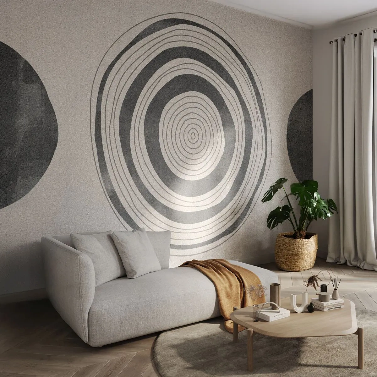 Papel de parede personalizado Premium Canvas - Importante é o que há no caminho - Rodas, Minimalista, Contemporâneo