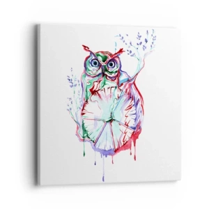 Quadro em tela - Sábio por natureza - 40x40 cm