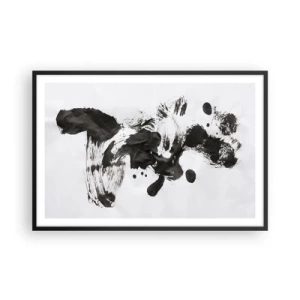 Pôster com moldura preta - Existe um método para a loucura? - 91x61 cm
